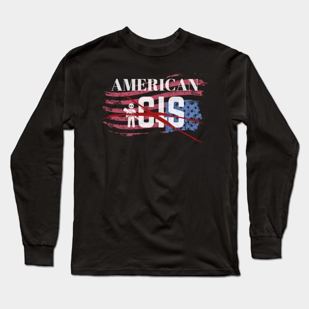 No American iCIS Long Sleeve T-Shirt by Ta'veren Tavern